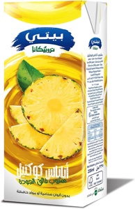 بيتي عصير كوكتيل اناناس 235 مل *27