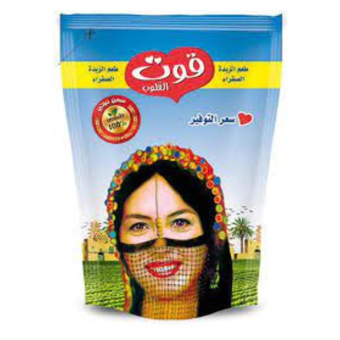 قوت سمنه صفراء ظرف350 جرام*12