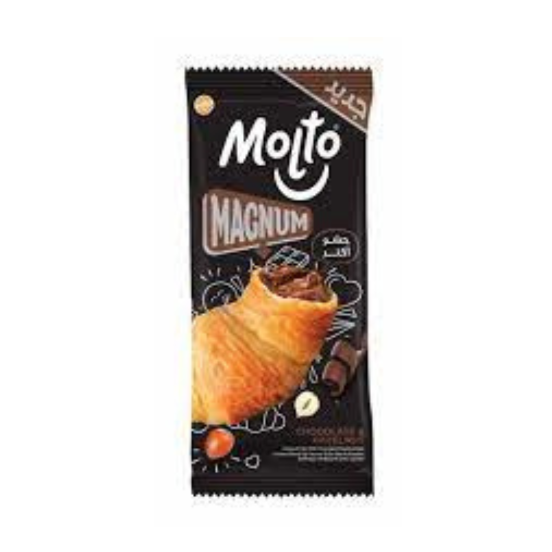 مولتو ماجنم شيكولاته بالبندق 15جنيه*24