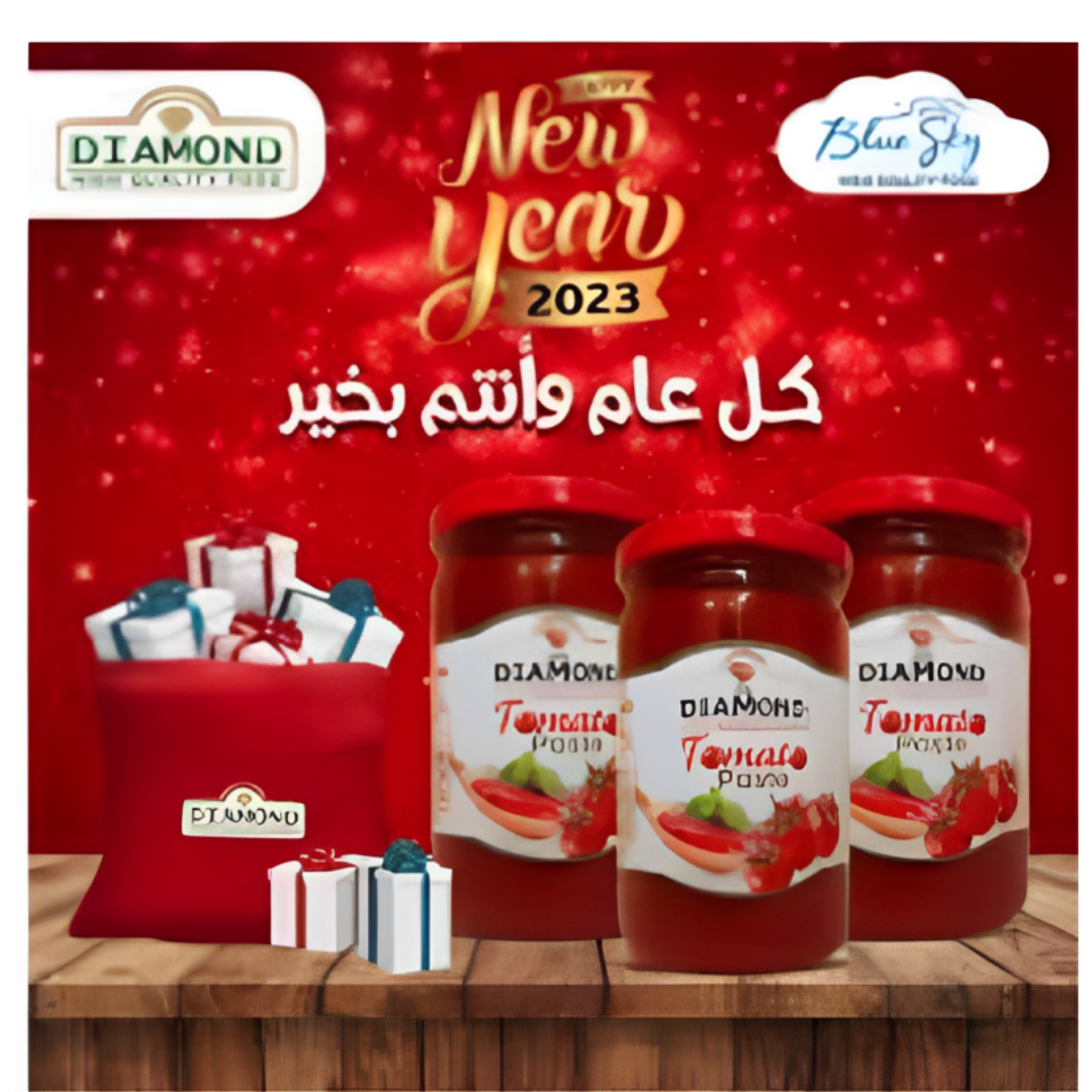 دايموند صلصه برطمان 300 جم *12