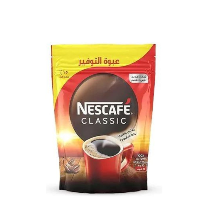 نسكافيه كلاسيك 50جم باوتش*22ظرف