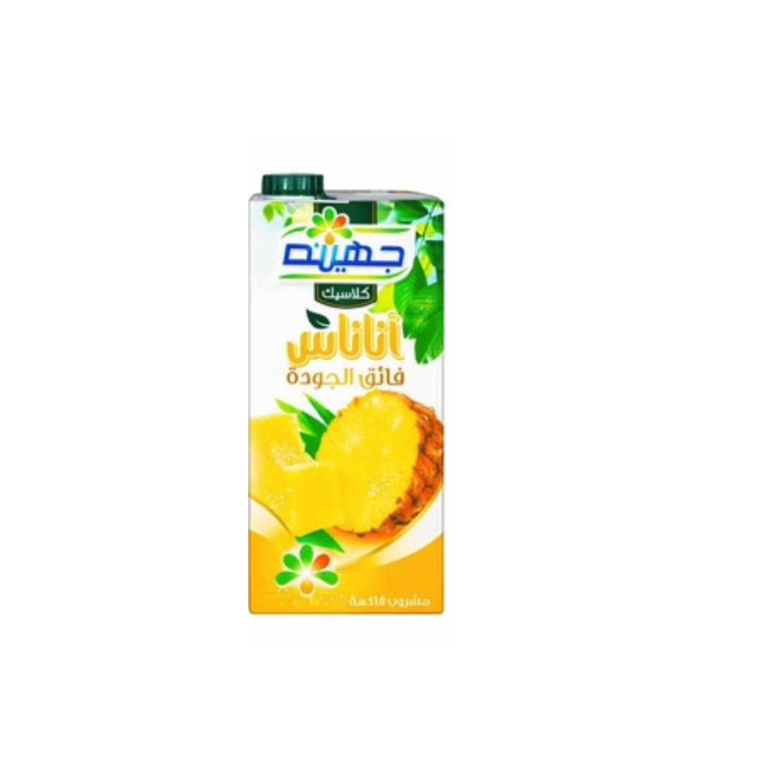 جهينه عصير اناناس 1 لتر*12