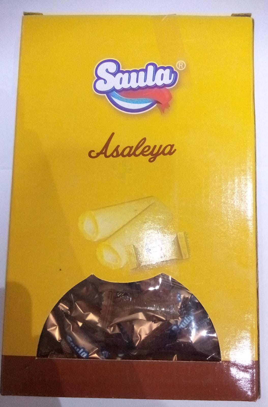 ساولا عسليه 200 قطعه *12 علبه 