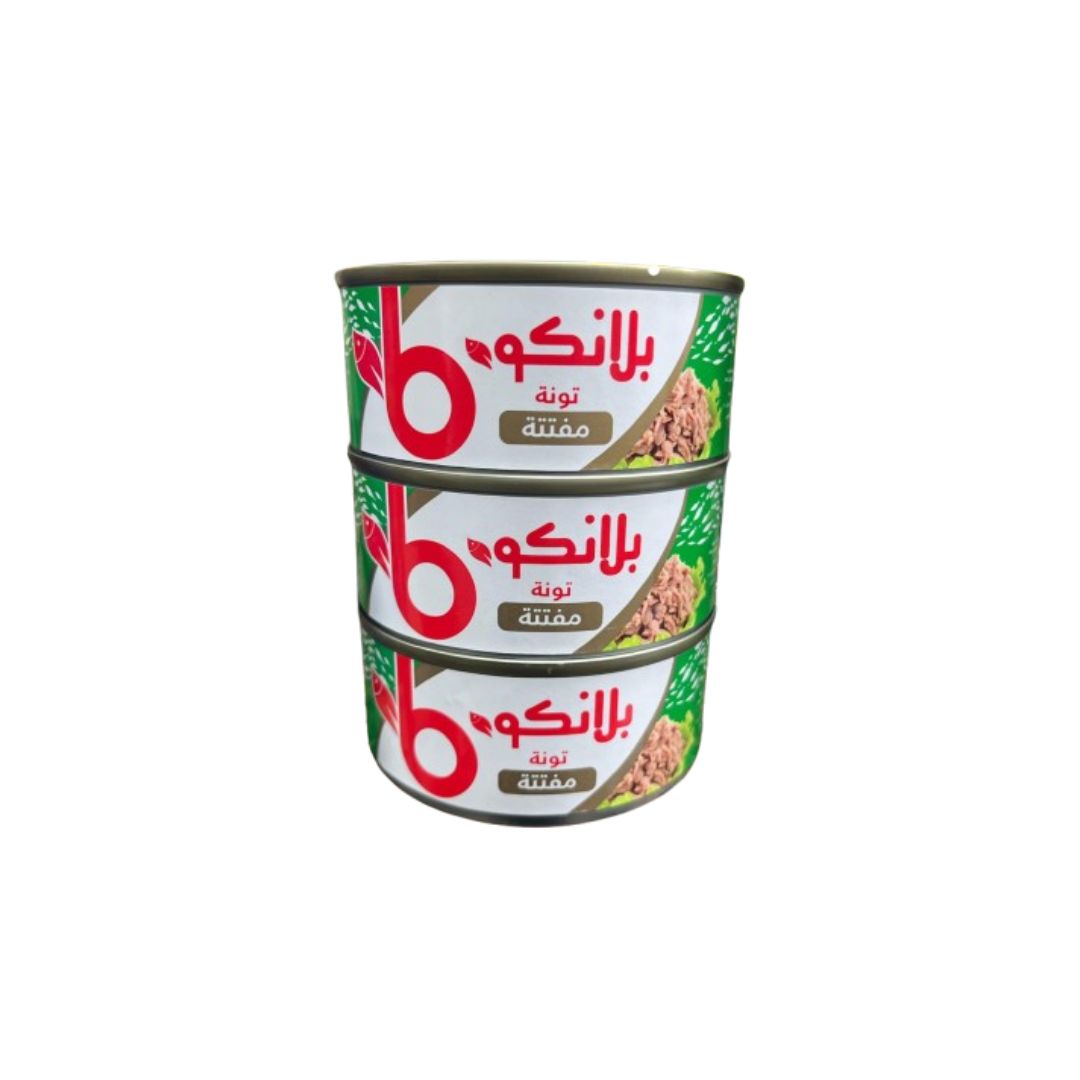 بلانكو تونه مفتته حار 140 جم *48