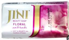 جيني صابون خلاصه الزهور  115 جرام*4قطعه*12بالته