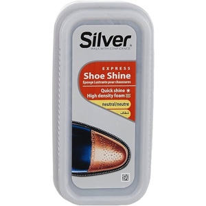 سيلفر ملمع احذيه سفنجه شفاف *16