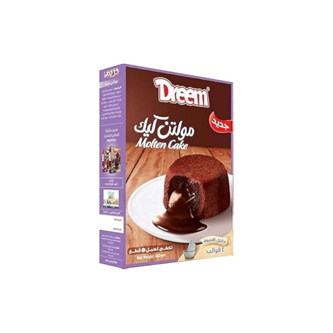 دريم خليط مولتون كيك 400 جرام *12