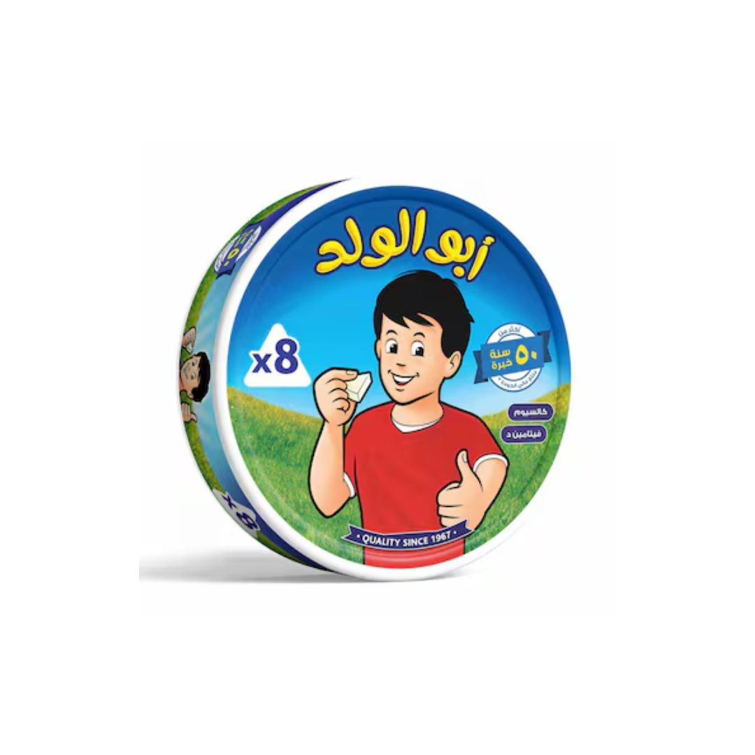 ابو الولد جبنه مثلثات 8 قطع*40