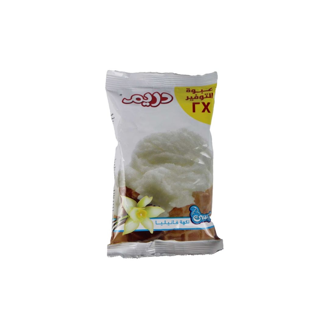 دريم ايس كريم فانيليا 160 جم *6 كيس *12 علبه