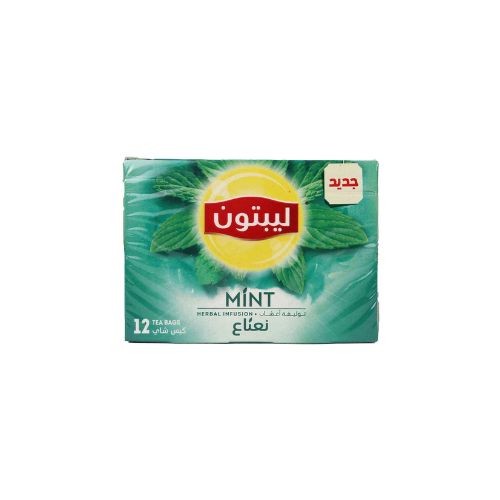 ليبتون 12فتله اخضر نعناع*40