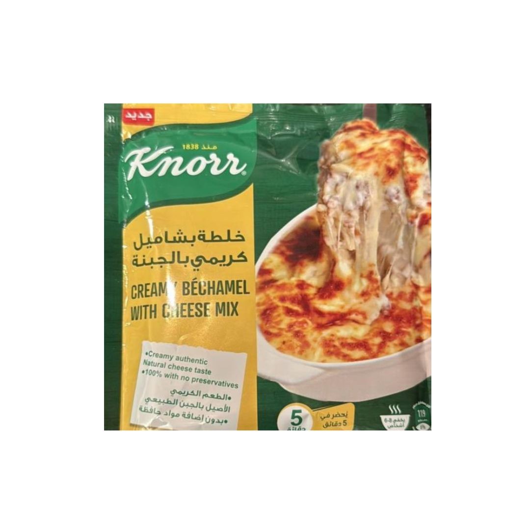 كنور  خلظة بشامل كريمى بالجبنه 70جرام*12كيس*6بالته