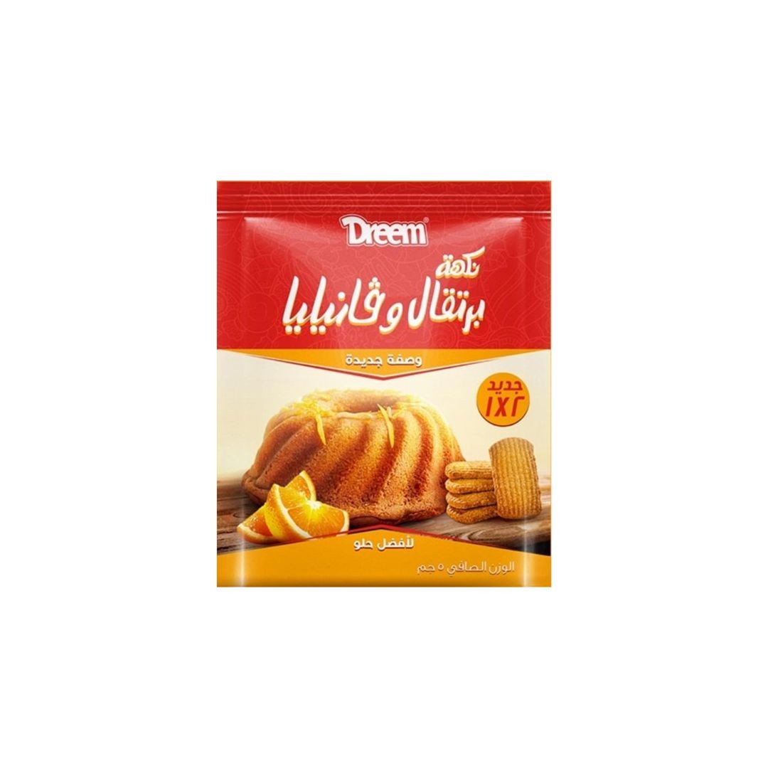 دريم فانيليا بالبرتقال 25 ظرف *5جرام*12