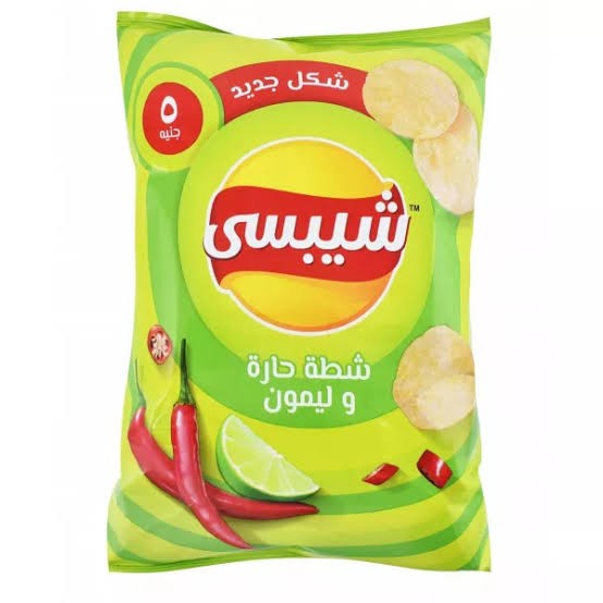 شيبسي 15ج شطه وليمون